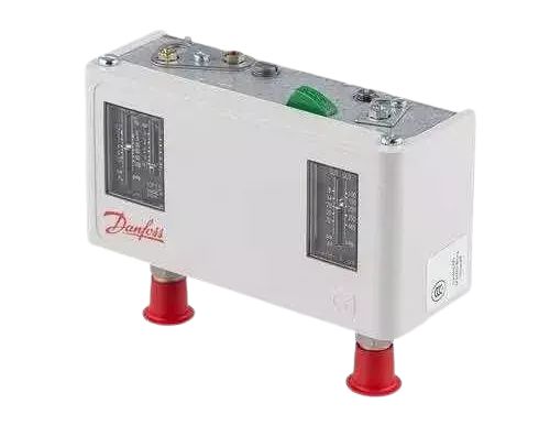 PRESSOSTATO ALTA/BAIXA -0.2 A 7.5 BAR / 8 A 32 BAR 060-124366 DANFOSS - REARME MANUAL-RAM