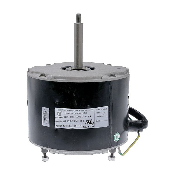 MOTOR VENTILADOR CONDENSADORA CARRIER SPRINGER MIDEA  36 À 60.000 BTUS 1/4 220V - Y7S423C010 - 25901204
