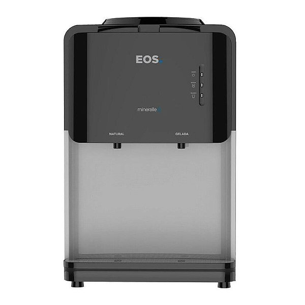 BEBEDOURO MESA DE AGUA GALAO EOS MINERALLE COMPRESSOR COMPACTO PRETO 127V - EBC03P