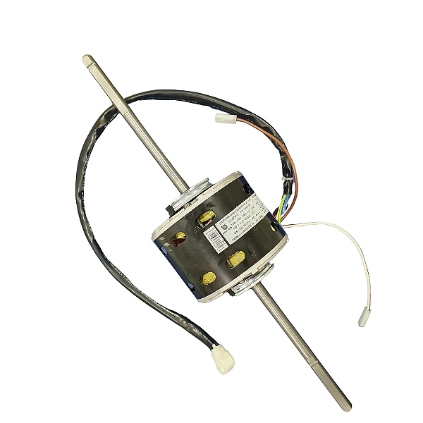 MOTOR VENTILADOR EVAPORADORA CARRIER 36.000 BTUS AC 1/6CV 220V 60HZ 2 EIXOS - 25901100