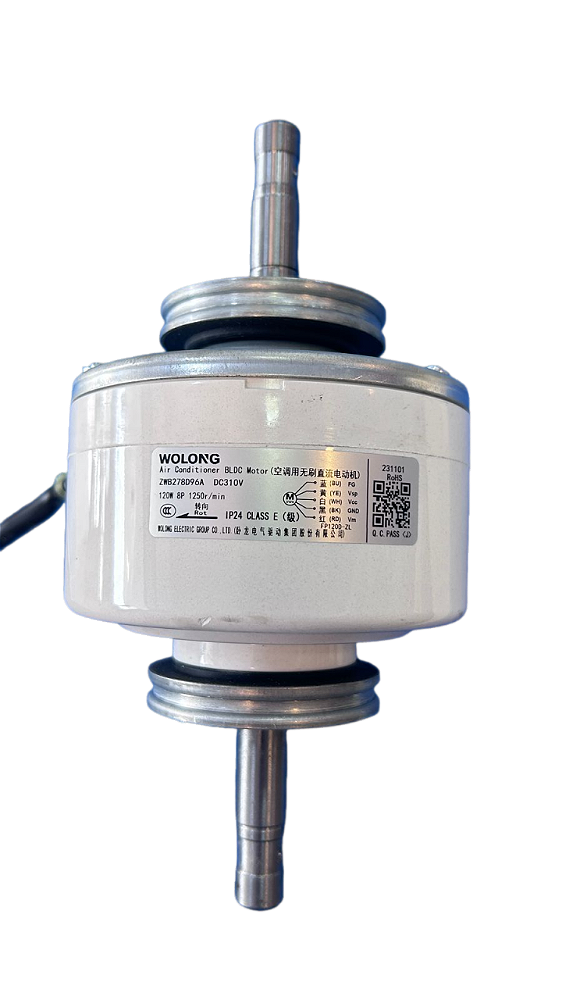 MOTOR VENTILADOR CORRENTE CONTÍNUA DA EVAPORADORA ELGIN PISO TETO PLUS INVERTER 48.000 BTUS - DC ZWB278D96A - DC ZWB210L