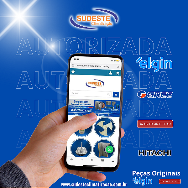 PLACA CONDENSADORA SPLIT ELGIN ECO INVERTER II 18.000 BTUS - HJFE18C2CB - HJFE18C2NA