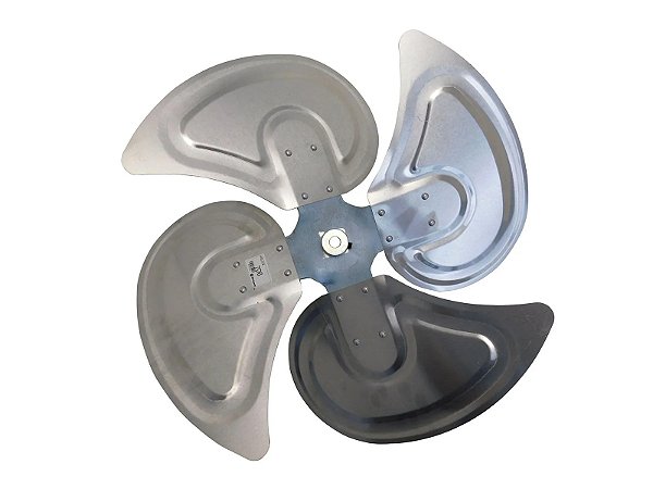 HÉLICE DE ALUMÍNIO CONDENSADORA SPLIT SPRINGER CARRIER MIDEA 4 PAS 36 A 60.000 BTUS SPLITÃO E PISO TETO - 17601032