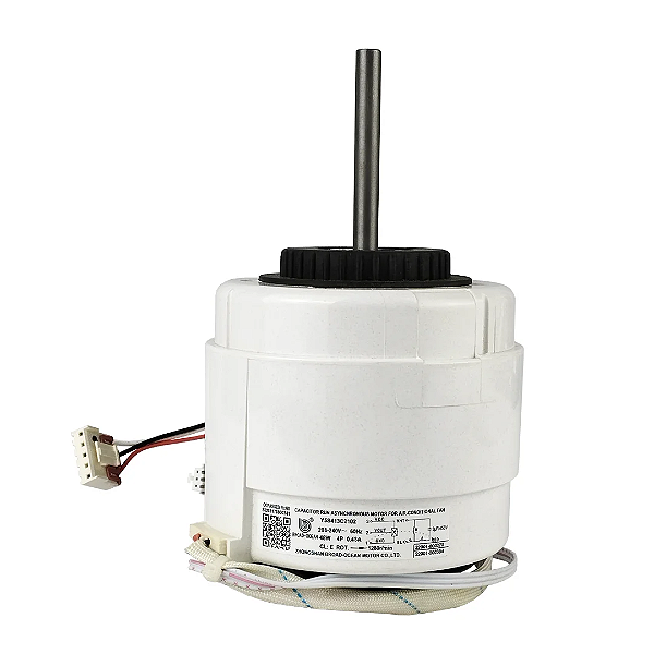 MOTOR VENTILADOR DE CORRENTE ALTERNADA DA EVAPORADORA SPLIT ELGIN ECO CLASS PLUS 24.000BTUS - HAFI24B2FB - Y5S413C2102