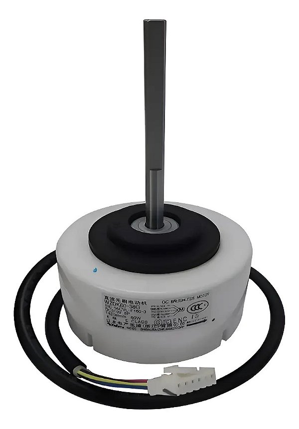 MOTOR VENTILADOR EVAPORADORA SPLIT SPRINGER CARRIER CASSETE 18 E 22.000 BTUS - ZKSP-100-8-4 DC 100W - 11002015000056