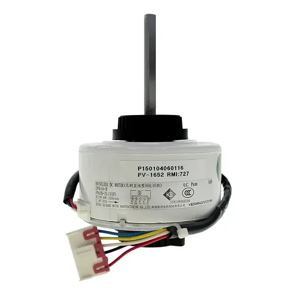 MOTOR VENTILADOR DA EVAPORADORA SPLIT GREE 24 A 30.000 BTUS BLDC 60W (ZWR60-B) FN60B-Z - 150104060116