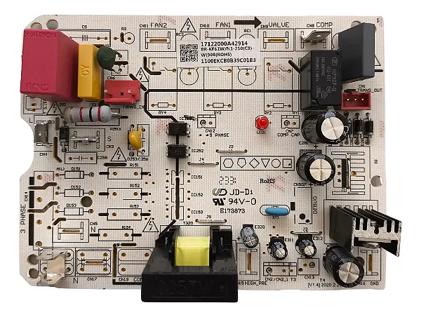 PLACA DA EVAPORADORA SPLIT CARRIER AIR VOLUTION 22.000 BTUS - 79037278