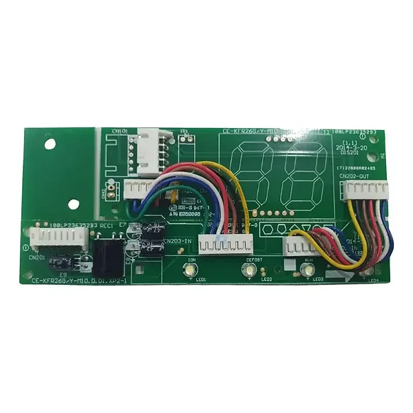PLACA RECEPTORA EVAPORADORA SPRINGER CARRIER INVERTER 9 Á 18.000 BTUS - 17122000A15520
