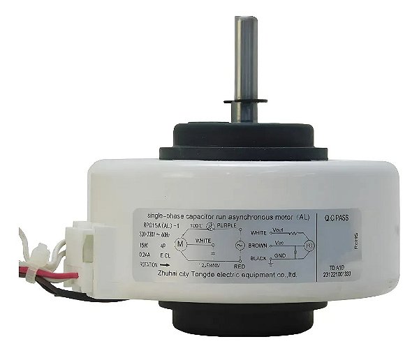 MOTOR VENTILADOR EVAPORADORA AGRATTO 9.000 BTUS FACST9FI-02