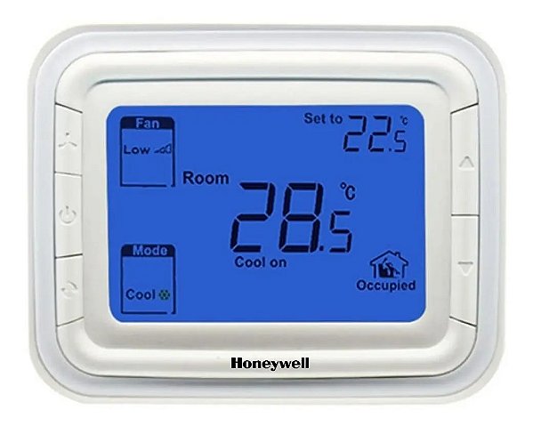 Termostato Digital Honeywell T6861h2wb (2) Estágios 220v 220v