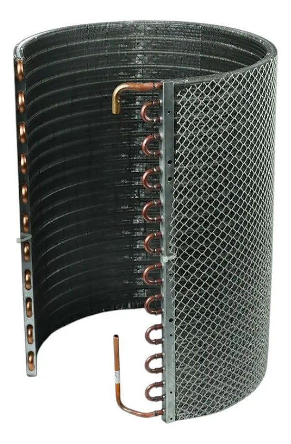 Serpentina Cobre Condensador 05301133P 9000 e 12000 BTUs Ar Condicionado Springer Carrier Midea