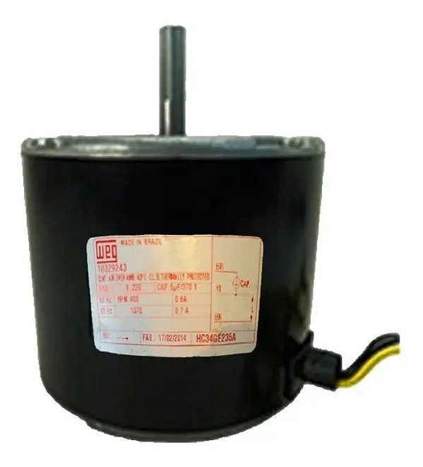 Motor Ventilador hc34ge235a Condensadora Springer 1/10 220v