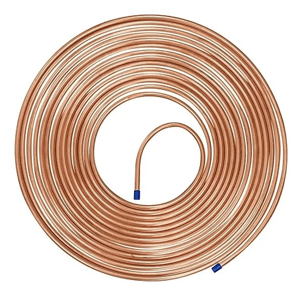 Tubo Cobre Panqueca 1/4x0,79mm Parede 1/32 (15 Metros)