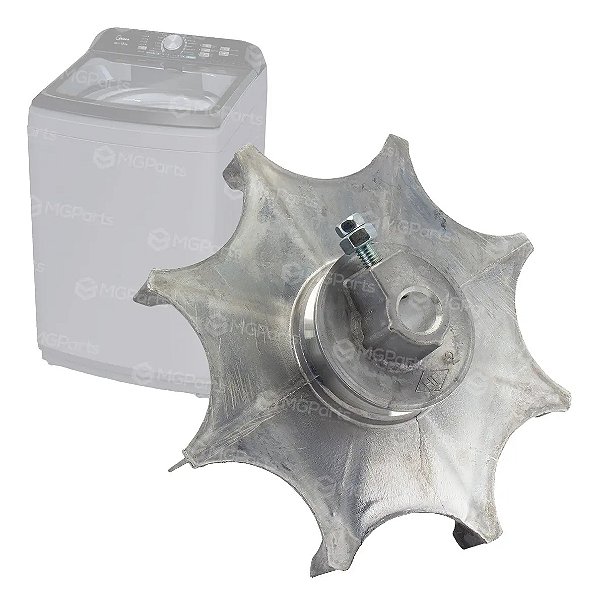Polia Motor Lavadora Roupa Midea Top Load Ma500w13 Original