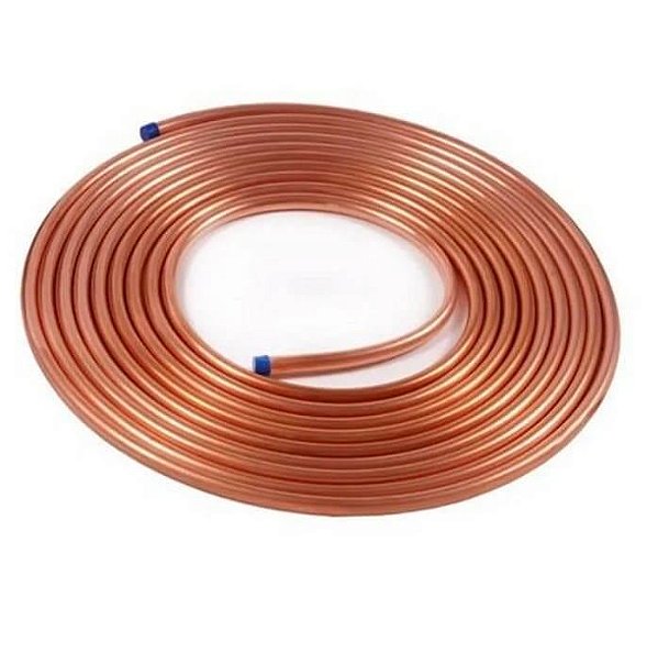 TUBO DE COBRE 5/16 - 7,94MM PAREDE 1/32 " / 0,79MM- POR METRO