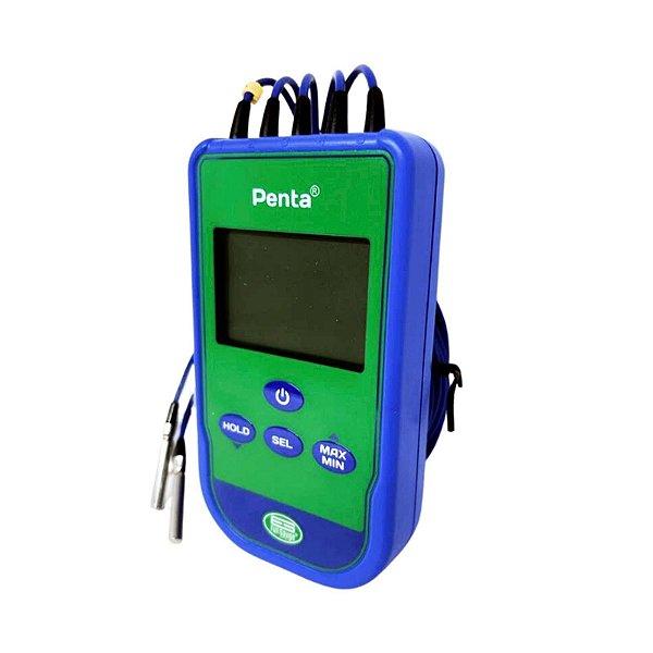 TERMOMETRO DIGITAL PORTATIL FULL GAUGE C/ 5 SENSORES - PENTA 02825 / 04261