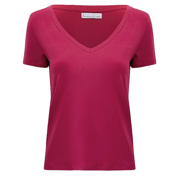 T-Shirt Gola V Modal Pink