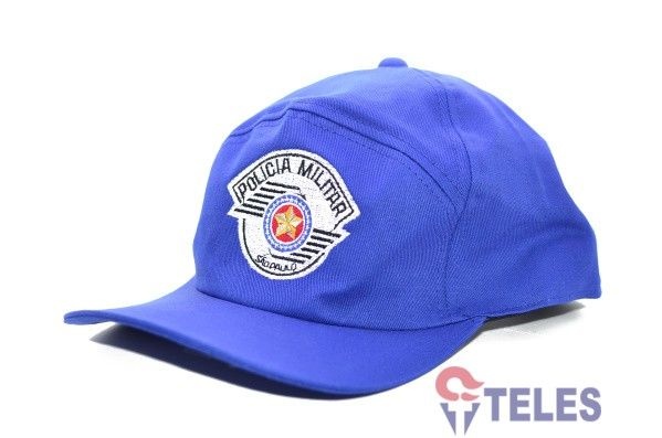 Boné azul (Gorro com pala) 1° SALÁRIO