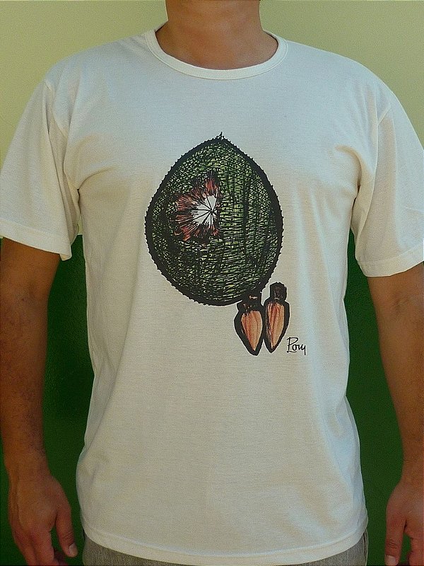 Camiseta Ecológica Pinha - Poty Lazzarotto