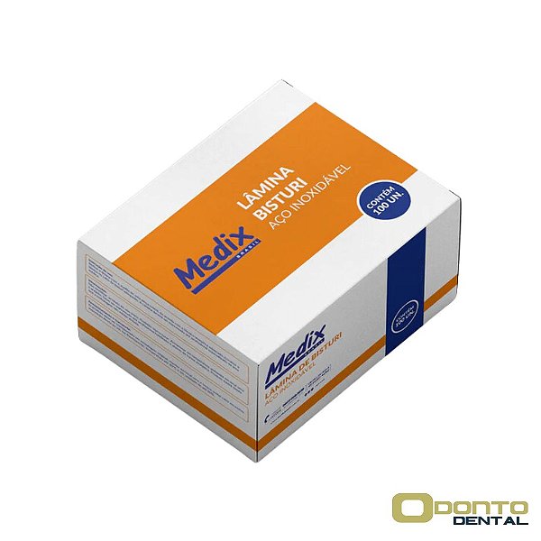 Lâmina para Bisturi Aço Inoxidável - Medix