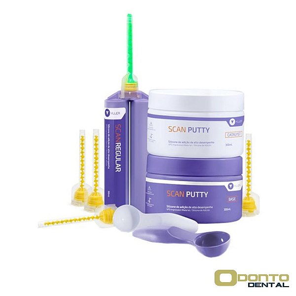 Kit Silicone de Adição Scan Putty Regular - Yller
