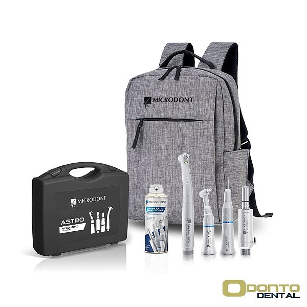 Kit Acadêmico Astro Light Push Button com LED - Microdont