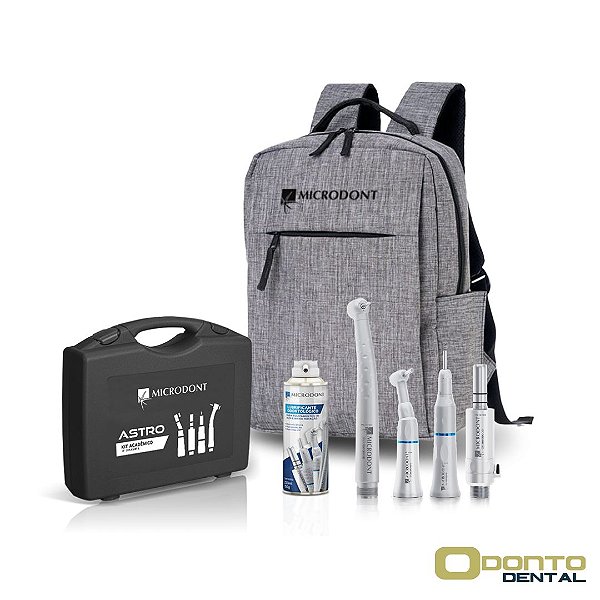 Kit Acadêmico Astro Tech Push Button sem LED - Microdont