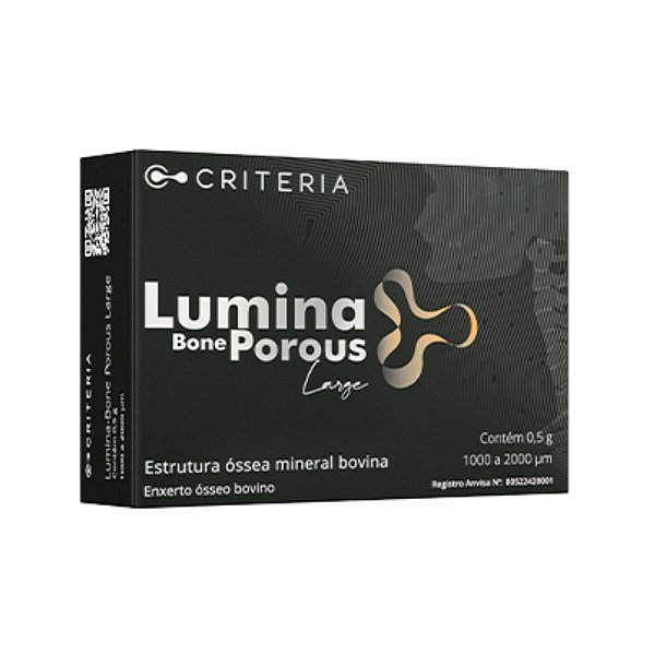 Enxerto Ósseo Bovino Lumina-bone Porous Large - Critéria