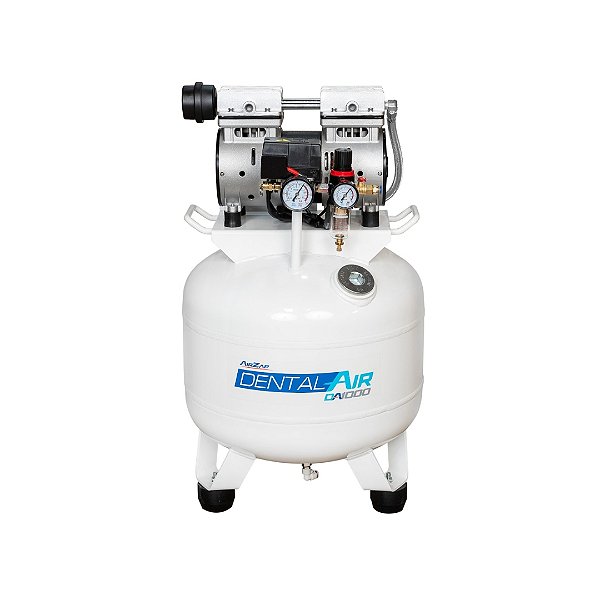 Compressor Odontológico 40L 1HP Isento de Óleo - AirZap