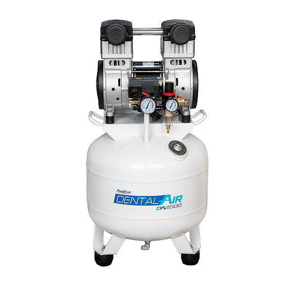 Compressor Odontológico 40L 2HP Isento de Óleo - AirZap