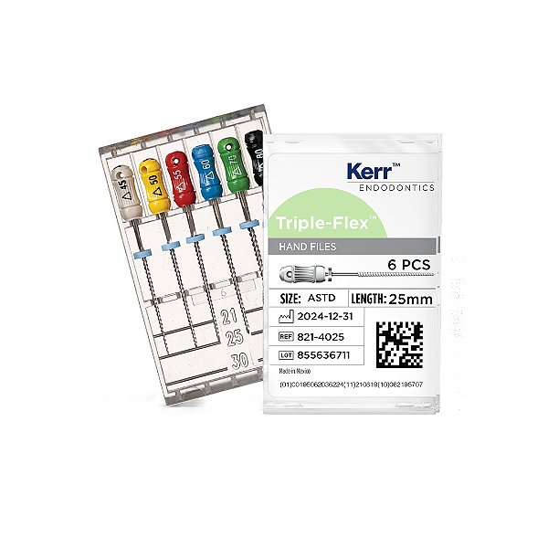 Lima Endodôntica Manual Triple-Flex - Kerr