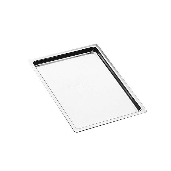 Bandeja de Inox Milleniun 24x18x1,5cm - Fava