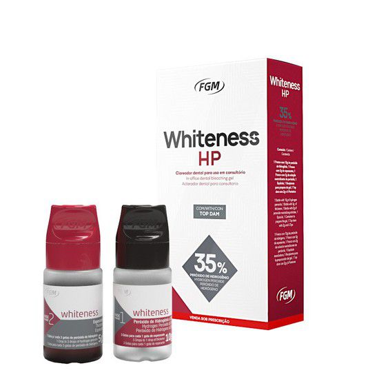 Clareador Whiteness HP 3 pacientes - FGM