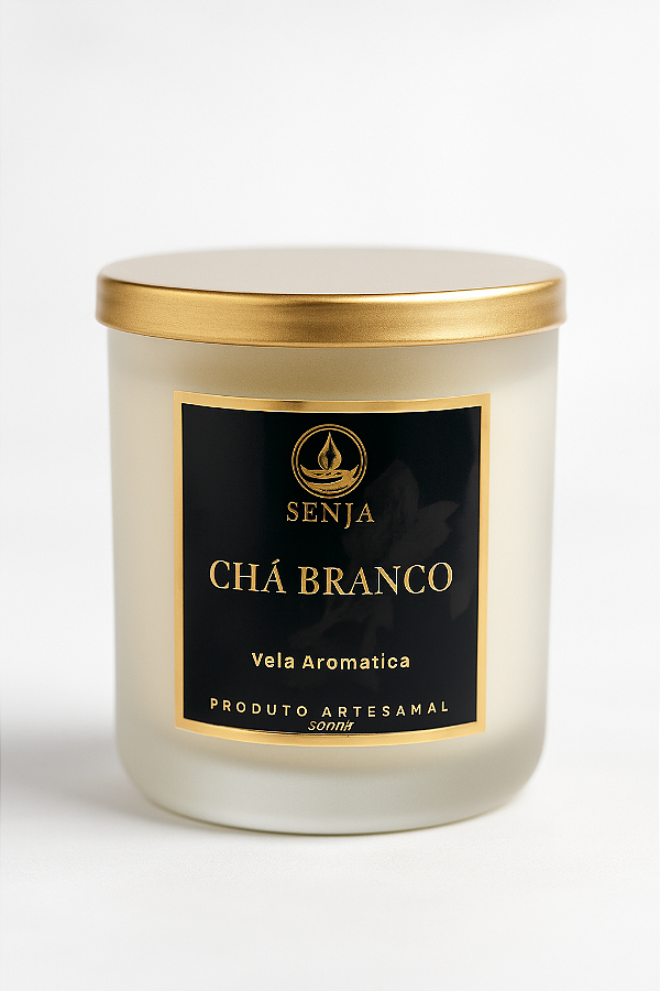 Vela Aromática Chá Branco 250ml
