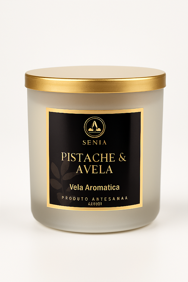 Vela Aromática Pistache & Avelã 250ml