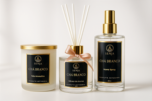 Kit Completo Chá Branco