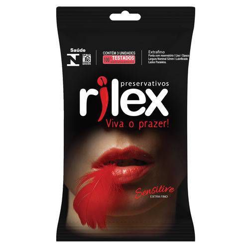 Preservativo Rilex Sensitive- 3 un