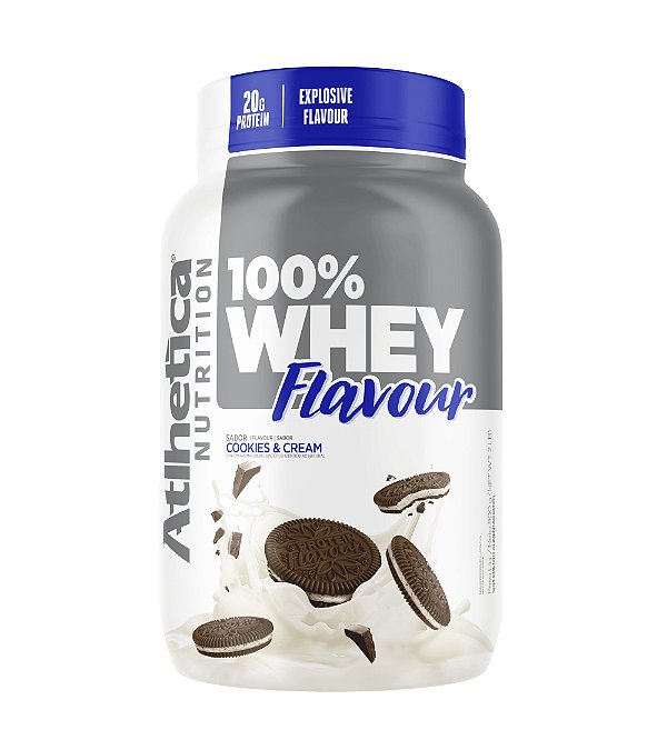100% WHEY FLAVOUR - 900G - ATLHETICA NUTRITION