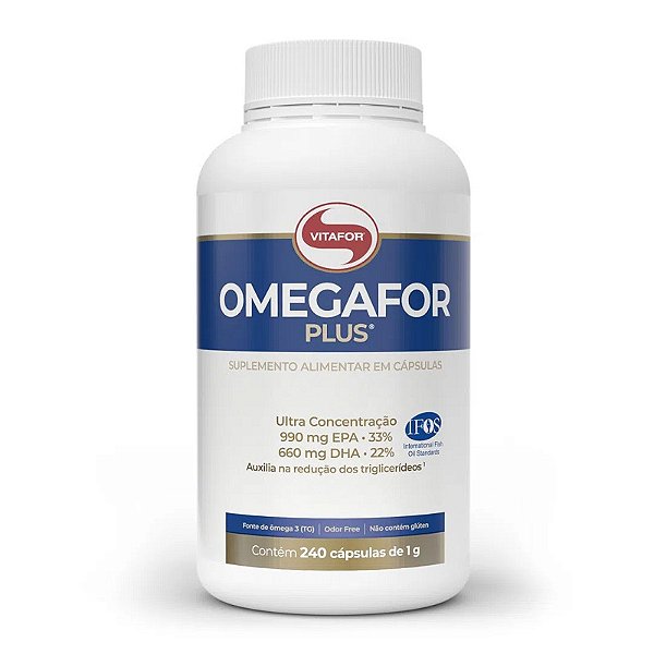 Omegafor Plus - Óleo de peixe - Vitafor