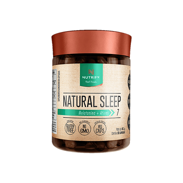 NATURAL SLEEP - 60 CAPSULAS - NUTRIFY
