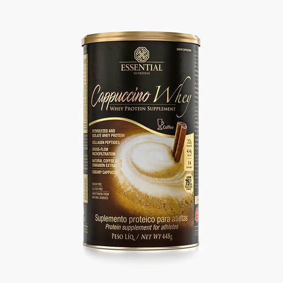 CAPPUCCINO WHEY - 448g - ESSENTIAL NUTRITION