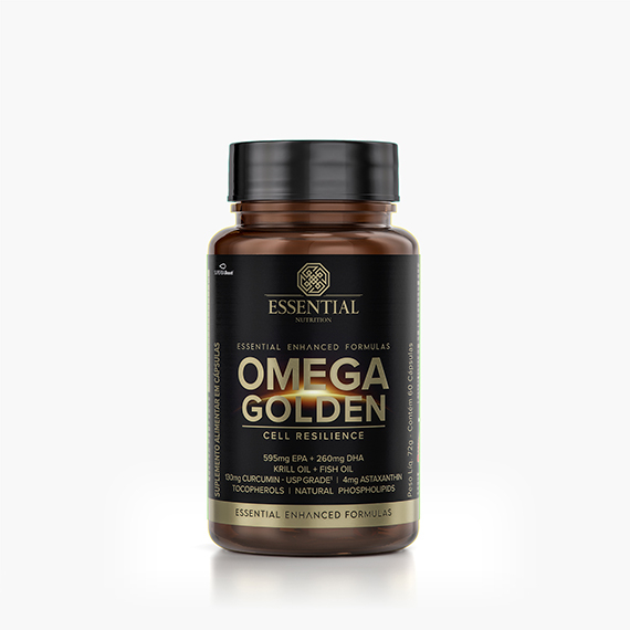 OMEGA GOLDEN - 60 CAPSULAS -  ESSENTIAL NUTRITION