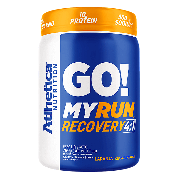 GO! MY RUN RECOVERY 4:1 - 780 G - ATLHETICA NUTRITION