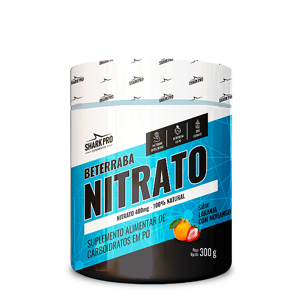 NITRATO - 300GR - LARANJA C/ MORANGO SHARK PRO