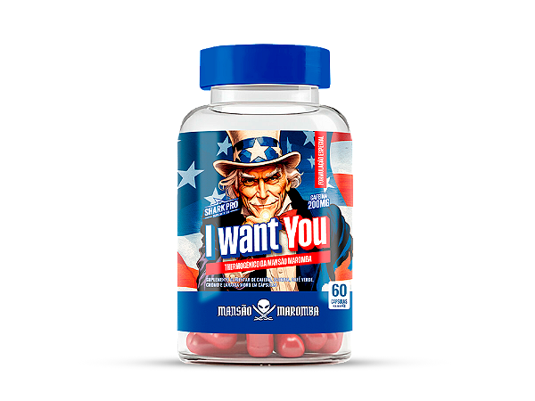 I WANT YOU TERMOGENICO DA MANSAO MAROMBA (60CAPS) - SHARK PRO