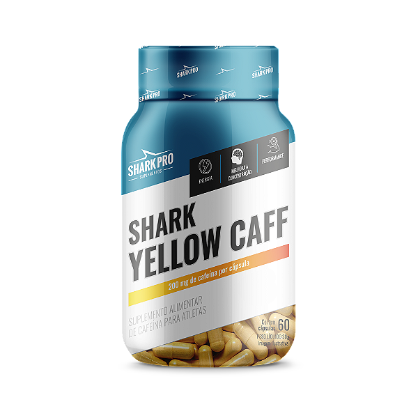 TERMOGENICO YELLOW CAFF (60 CAPS) - SHARK PRO