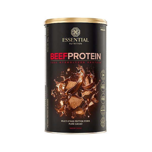 BEEF PROTEIN CACAO - 480g - ESSENTIAL NUTRITION