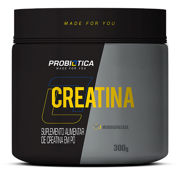 CREATINA MONOHIDRATADA 100% PURA - PROBIÓTICA