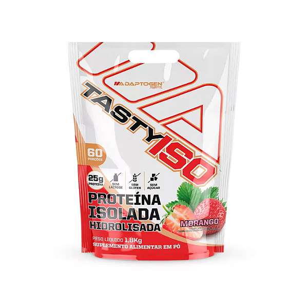 TASTY ISO ( WHEY PROTEIN ISOLADO HIDROLISADO ) 1,8KG - ADAPTOGEN
