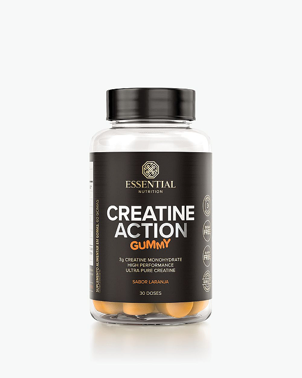 CREATINE ACTION GUMMY ESSENTIAL NUTRITION - CREATINA EM GOMAS